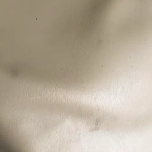 LD & co Cream beige tan gold tone studded large tote bag shoulder hand bag purse Large enough for Some Laptops