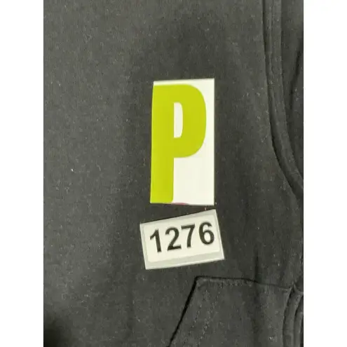 Woman’s In Your Face Apparel Black Medium zip Up Hoodie Rhinestone Bride