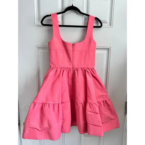 NWT Rebecca Vallance Byrdie pink mini dress size 4