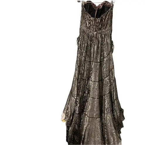 Bryan Lars Rare Peasant Maiden
Bohemian Corset With Open Skirt Sz O
Floral Black