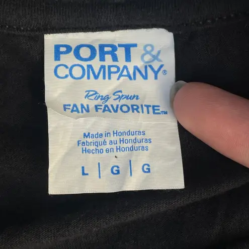 Port & Company Vintage WWE Raw Smackdown Live Black Graphic T-shirt