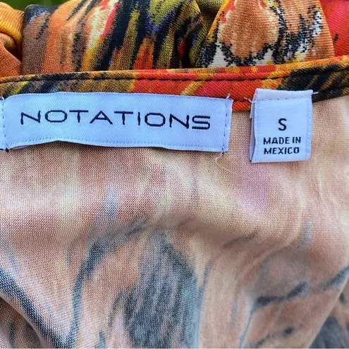 Notations  Dress Sleeveless V Neck Maxi Women’s Small