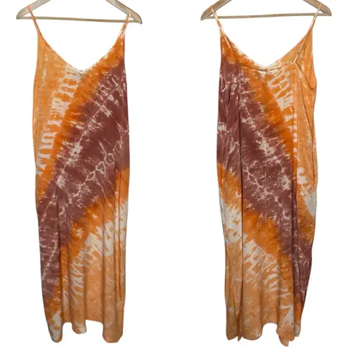 Fifteen Twenty Silk Midi Slip Dress