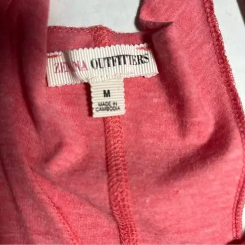 Zenana Outfitters Pink Dry Goods Racerback Tank Top Women’s Size Medium
