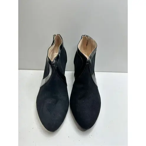 Life Stride Boots Womens Size 11 Black Microsuede Ankle Booties NEW