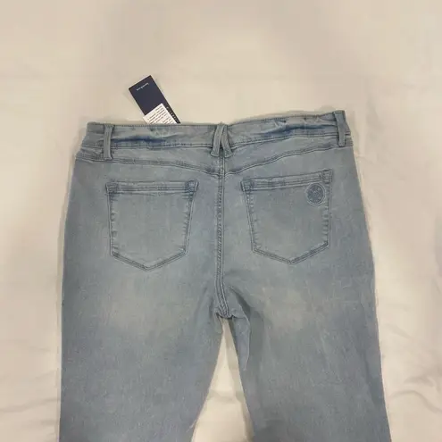 NWT Lauren Felt Silky Denim Easy Skinny Jeans