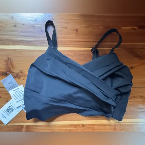Grace Karin Women’s 2024 Tankini Top – Black, Size Medium – NWT