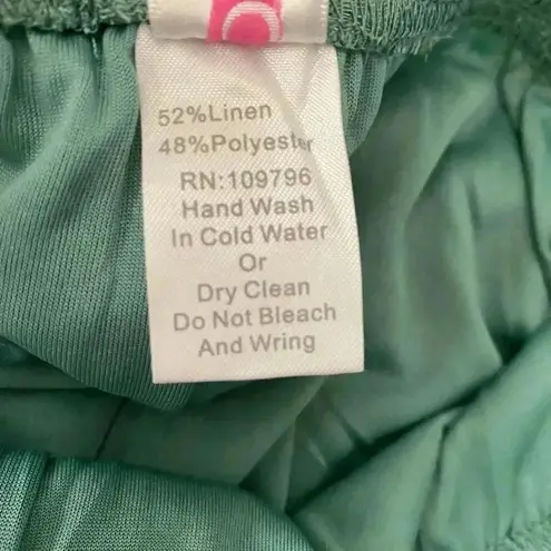 🆕Pretty Angel Linen Blend Aqua Lace