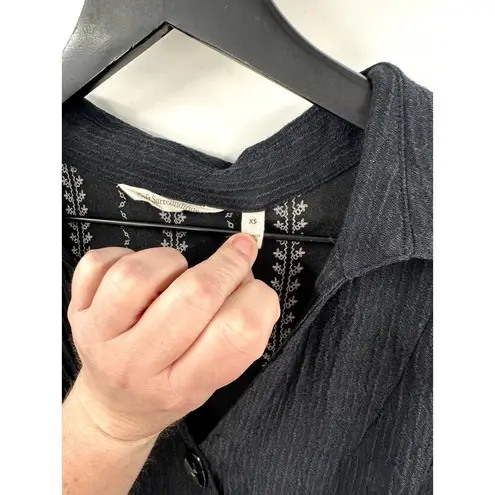 Soft Surroundings Black Cannes Jumpsuit Size Extra Small