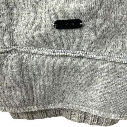 Barbour Women’s Size M Millfire Knit Sweater Jacket Gray Tartan Preppy Old Money