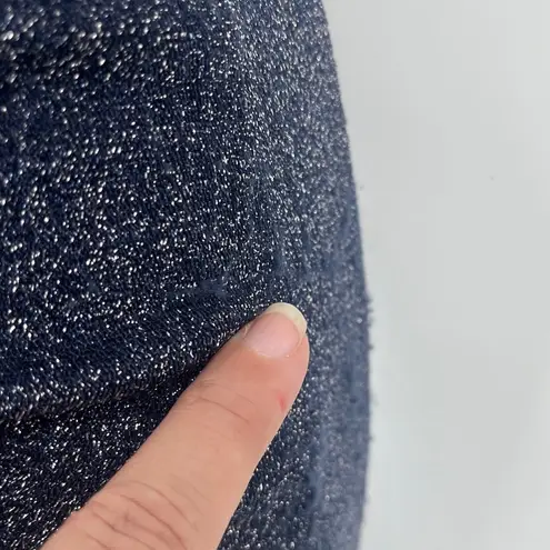 Midnight Doll Bodycon Party Dress Sz 0 Y2K Glam New Years Shimmer Strappy Club