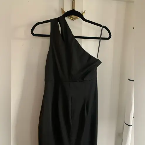 Zalalus NEW with Tags Elegant Black One-Shoulder Dress Size L $60 Retail - Image 9