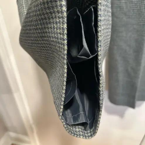 Larry Levine Vintage Signature Sz: 18 Wool Houndstooth Flat Front Pant. Lined. - Image 9