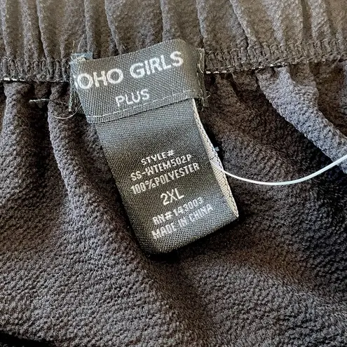 Soho Girls Modern Off Shoulder Top Plus Size 2XL