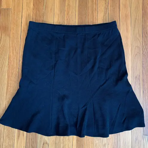 St. John Collection Santana Knit Navy Blazer Sz 10 with matching skirt