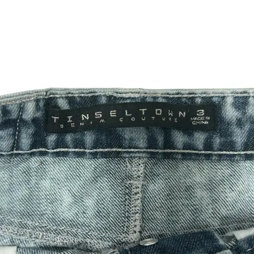Tinseltown Light Wash Denim Skirt Size 3