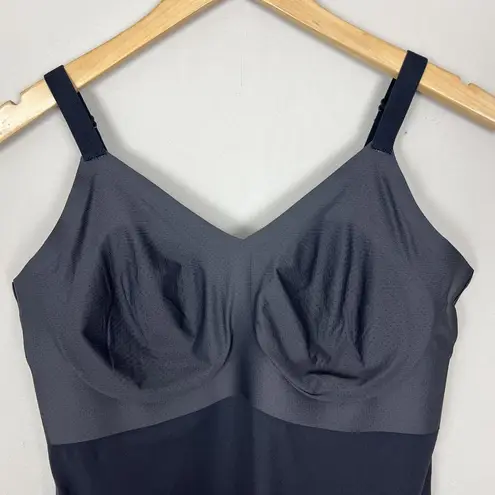 Knix LuxeLift Slip Womens L+ Black Wireless Shapewear Adjustable Smooth Control Size L