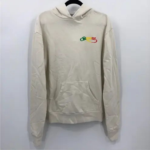 SPRWMN Revolve Script Logo Hoodie Hooded Sweatshirt Sweater Cream Long Sleeve