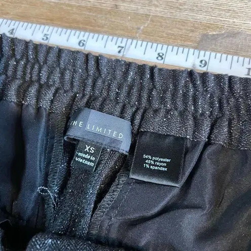 The Limited  Dress Pants XS Heathered herringbones white‎ flecks marled