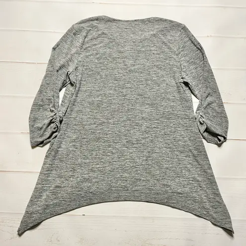 Fortune + Ivy NWT - - Women’s Grey Blouse - Size Large.