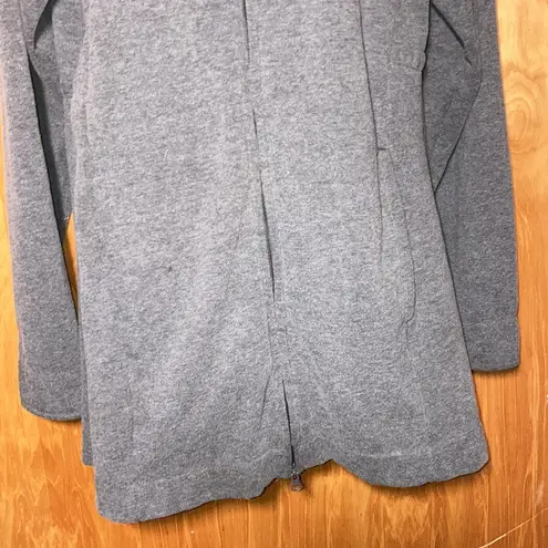 Ouray Gray  Sportswear Zip Up Sweatshirt Size Large