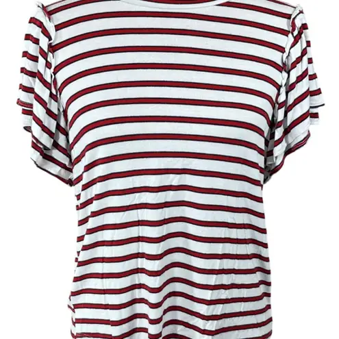 Green Envelope Ruffle Sleeve T