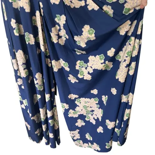 Eshakti Wayward Fancies x Plunge Floral Wide Leg Jumpsuit