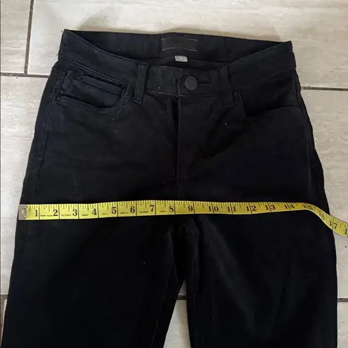 Kut From The Kloth KUT Black Baby Bootcut Corduroy Pants Size 0