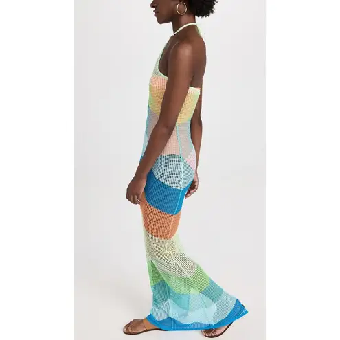 NWT! PQ Swim Daria Cover Up Crochet Festival Dress in Emerald Bay