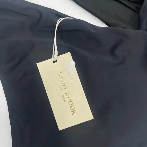 Ramy Brook Nyomi Swimsuit Size Large Flower One Piece Black Cutout NWT Swim