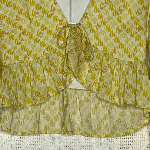 Wild Honey ‎ Tie Front Blouse NWT