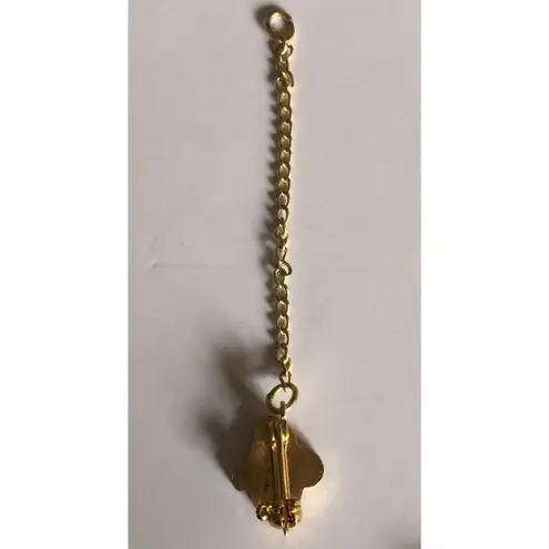 Rare Vintage 1986 Girl Scouts Pin '86 Gold Tone Pin 1986 Year Pin GS Leadership