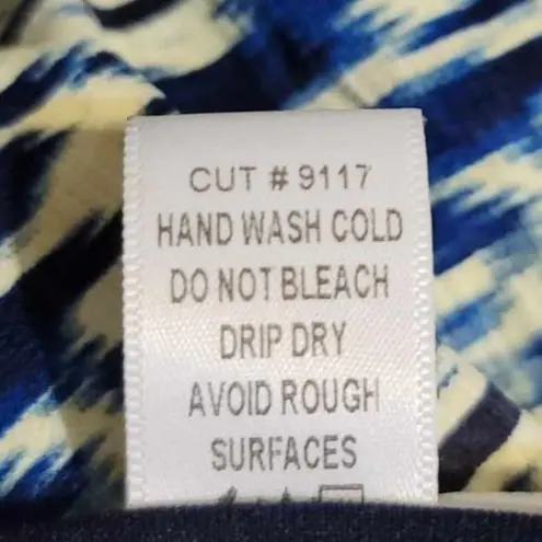 Robin Piccone Aabra High Waist Bikini Swim Bottoms Lapis Small