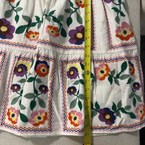 Sézane Sezane Arielle Dress - Floral Mini Embroidery Dress - Size 2 - NWT