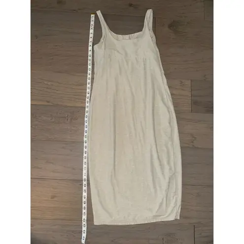 Women's FLX Dress Size S Cream Sleeveless Tan