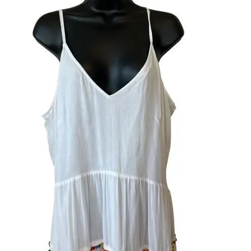 Catherine Malandrino CATHERINE
Soumaya Tiered Ruffle Pom-Pom Maxi Dress