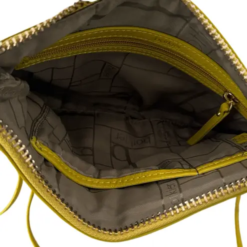 Botkier Bag Citron Yellow Legacy Mini Convertible Crossbody Handbag Purse Tassel