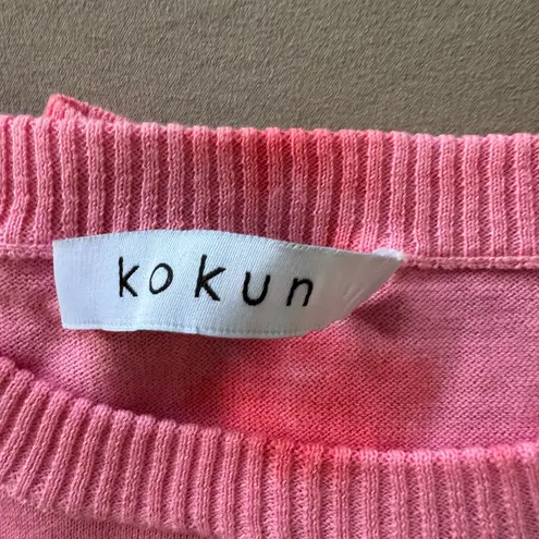 kokun. Tie-Dye Cotton Raglan Sweater