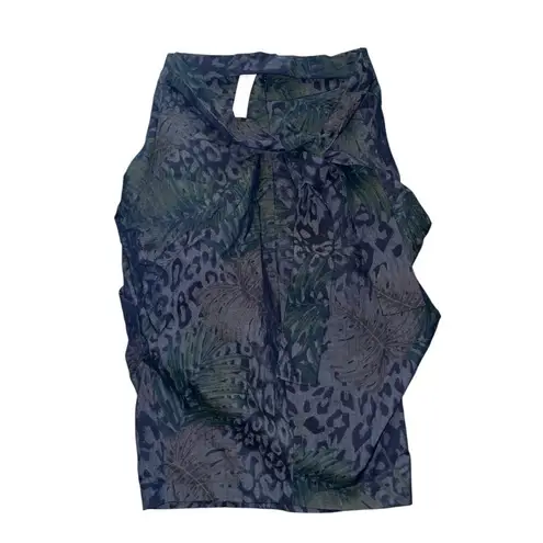 Avenue 7  New York & CO Women’s Size 4 straight & pencil Skirt Blue Cotton.