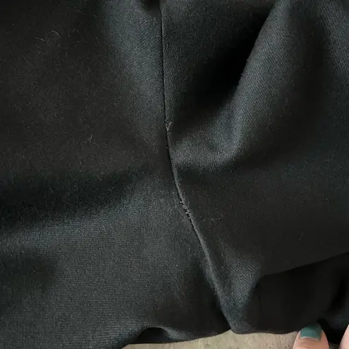 Vintage Valentino Boutique Wool Dress Trouser Pants Black Size 6