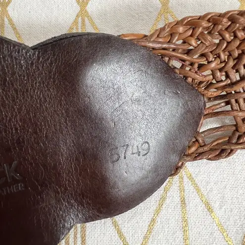 Leatherock Stone Jewels Studded Leather Belt Size M Brown Size M