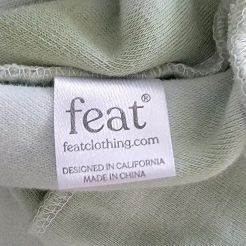 Feat Blanketblend Hoodie Matcha Light Green Tie