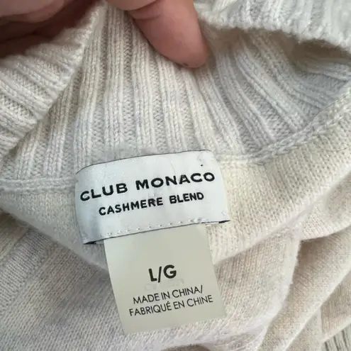 Club Monaco Cashmere Blend Oversized Sweater – Size L (Fits XL–XXL)