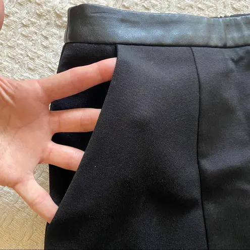 Hugo Boss Boss Skirt Size 2 Knee Length Black