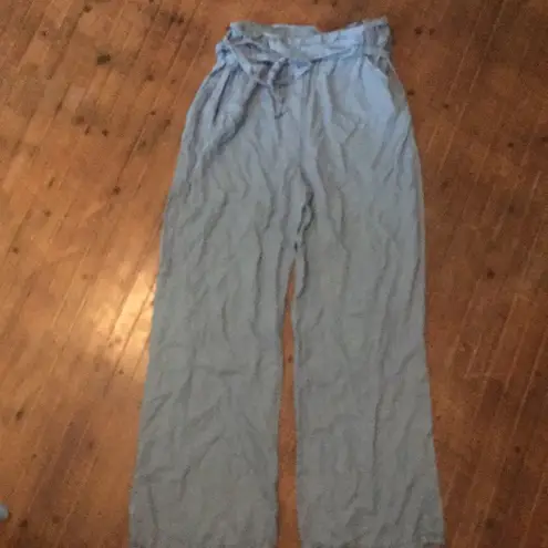 Thread and Supply  wide leg paper bag denim Y2K pants