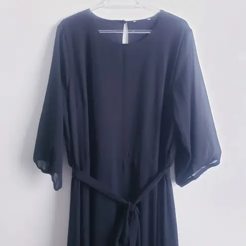 Baltic Born Rebecca Maxi Dress Half Sleeve Lined New Without Tags