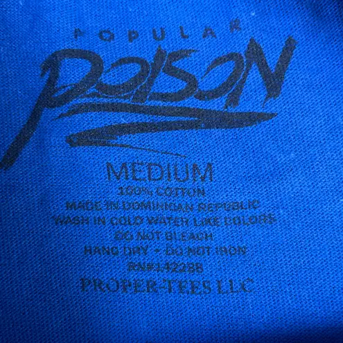 Blue Bandana Graphic T-shirt Size M - $20 - From Julz