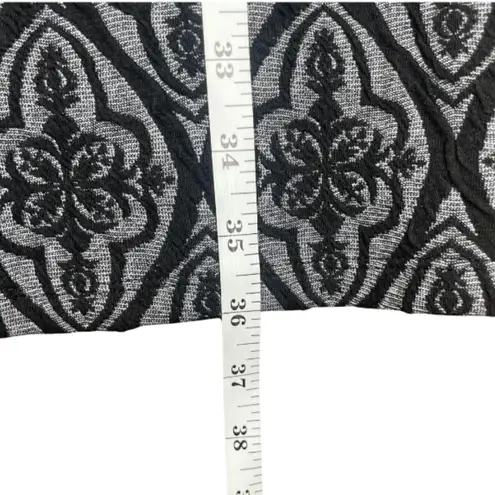 INC Women's Damask Faux Leather Lined Long