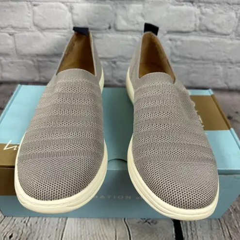 Life Stride Velocity 2.0 Women’s Energy Knit Slip-On Sneakers Greige/Gray 6M