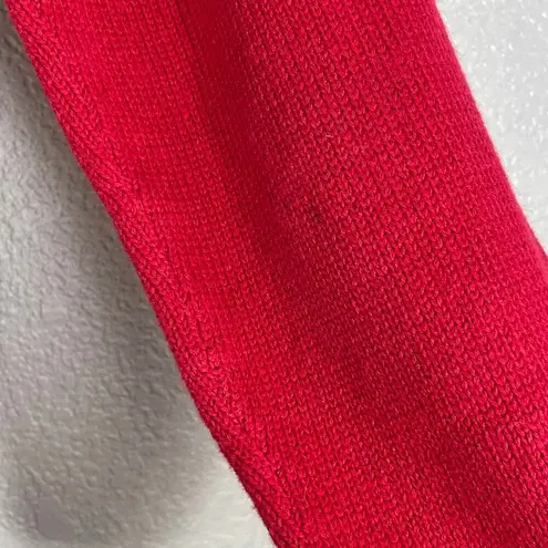 Vintage Women's Red White Blue Embroidered Grannycore Sweater Sz XL Americana